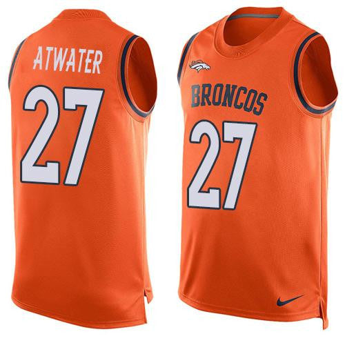 Steve Atwater Denver Broncos orange Limited jersey