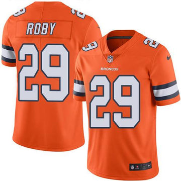 Bradley Roby Denver Broncos orange Limited jersey