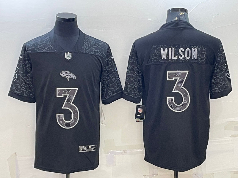 Russell Wilson Denver Broncos black Limited jersey