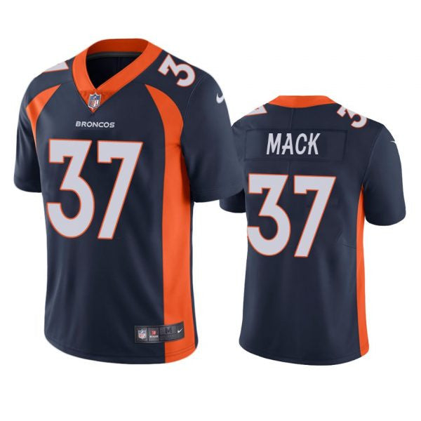 Marlon Mack Denver Broncos navy Vapor jersey