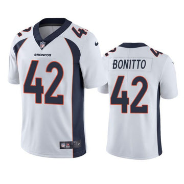 Nik Bonitto Denver Broncos white Untouchable jersey