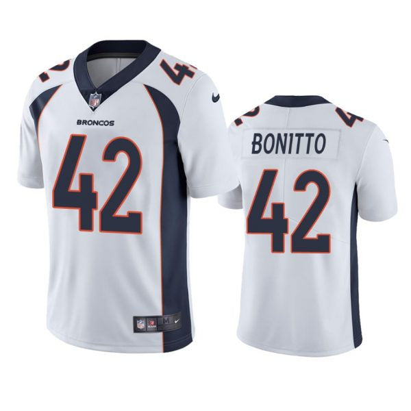 Nik Bonitto Denver Broncos white Untouchable jersey