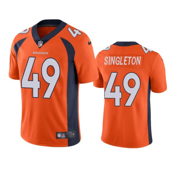 Alex Singleton Denver Broncos orange Untouchable jersey