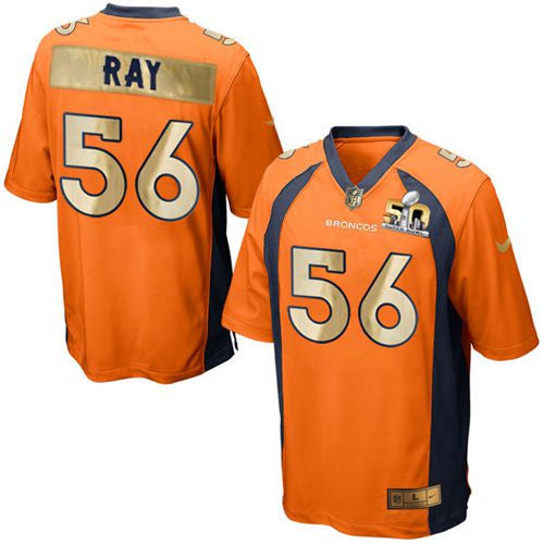 Shane Ray Denver Broncos orange Game jersey