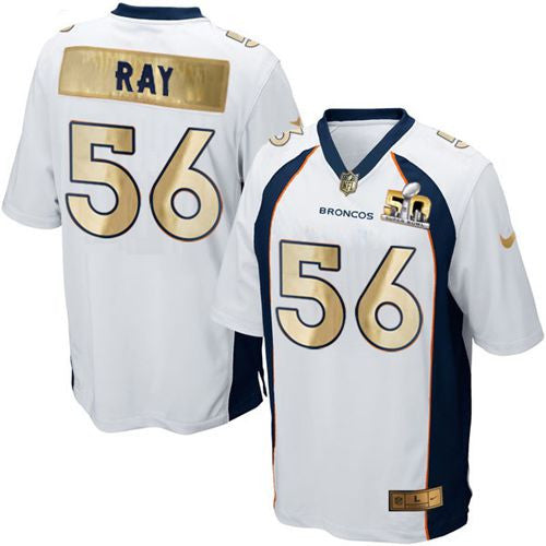 Shane Ray Denver Broncos white Game jersey