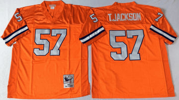 Tom Jackson Denver Broncos orange Throwback jersey