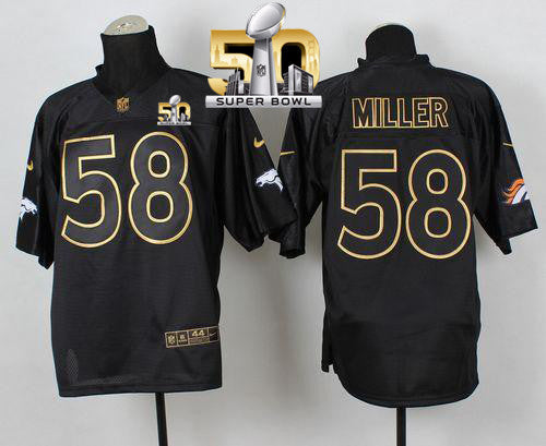 Von Miller Denver Broncos black Elite jersey