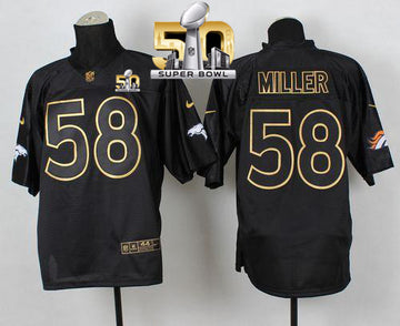 Von Miller Denver Broncos black Elite jersey
