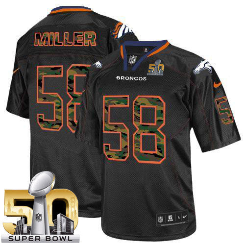 Von Miller Denver Broncos black Elite jersey
