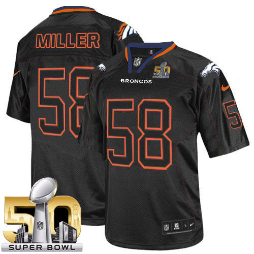 Von Miller Denver Broncos black Elite jersey