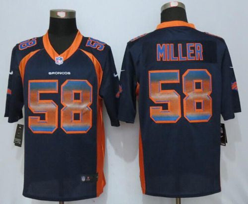 Von Miller Denver Broncos navy Limited jersey