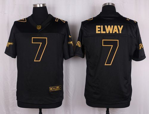 John Elway Denver Broncos black Pro Line jersey