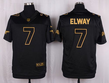 John Elway Denver Broncos black Pro Line jersey