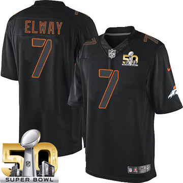 John Elway Denver Broncos black Limited jersey
