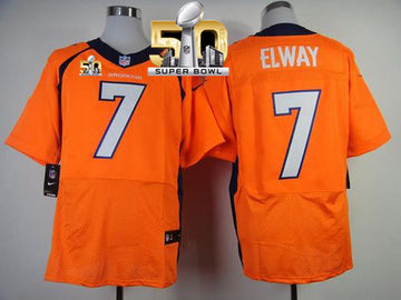 John Elway Denver Broncos orange Elite jersey