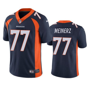 Quinn Meinerz Denver Broncos navy Vapor jersey