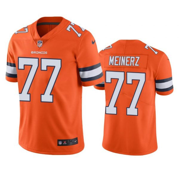 Quinn Meinerz Denver Broncos orange Color Rush jersey