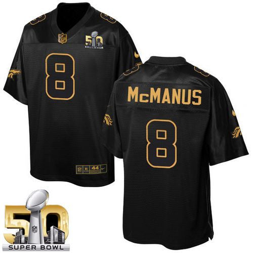 Brandon McManus Denver Broncos black Pro Line jersey