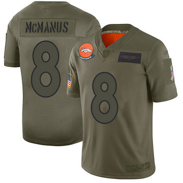 Brandon McManus Denver Broncos camo Salute To Service jersey