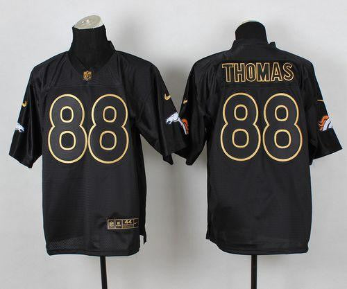 Demaryius Thomas Denver Broncos black Elite jersey