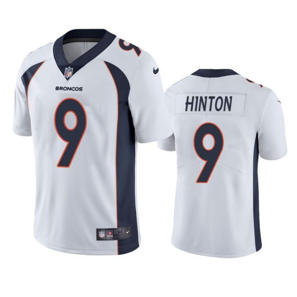 Kendall Hinton Denver Broncos white Vapor jersey