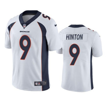 Kendall Hinton Denver Broncos white Vapor jersey