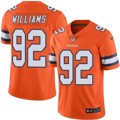 Sylvester Williams Denver Broncos orange Limited jersey