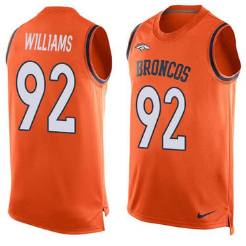 Sylvester Williams Denver Broncos orange Limited jersey
