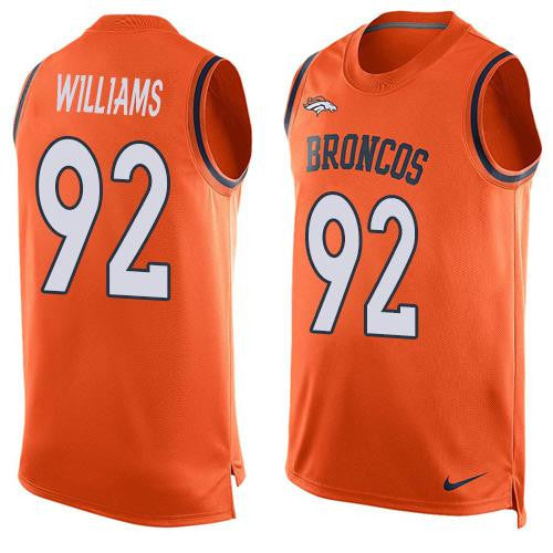 Sylvester Williams Denver Broncos orange Limited jersey