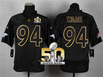 DeMarcus Ware Denver Broncos black Elite jersey