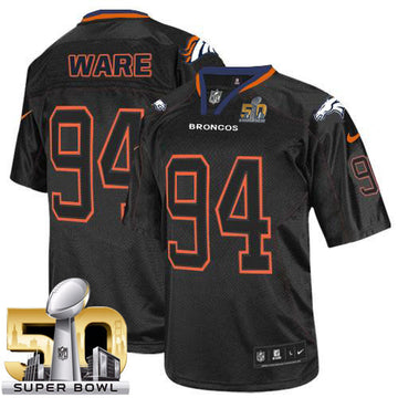 DeMarcus Ware Denver Broncos black Elite jersey
