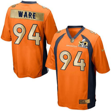 DeMarcus Ware Denver Broncos orange Game jersey