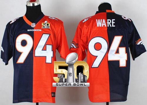 DeMarcus Ware Denver Broncos orange Elite jersey