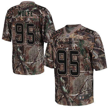 Derek Wolfe Denver Broncos camo Elite jersey