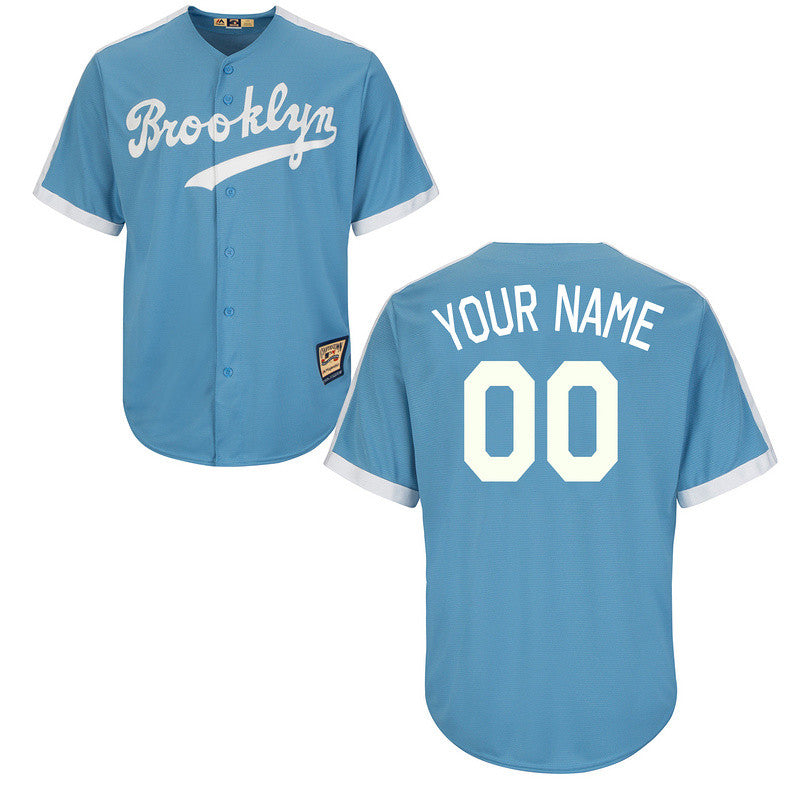 Los Angeles Dodgers blue Throwback jersey