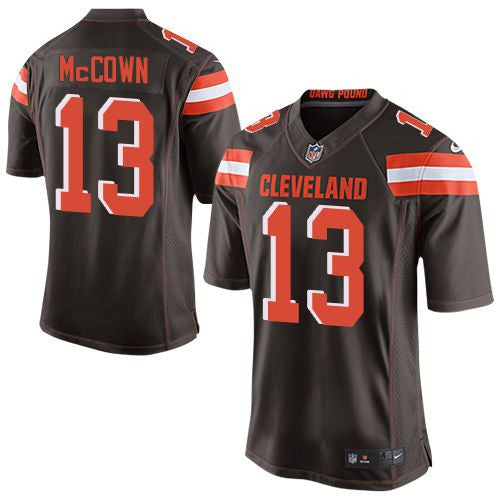 Josh McCown Cleveland Browns brown Elite jersey