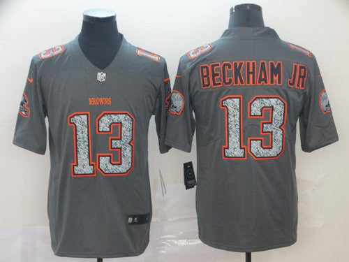 Odell Beckham Jr Cleveland Browns gray Vapor jersey