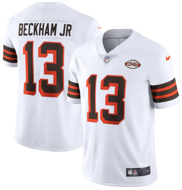 Odell Beckham Jr Cleveland Browns white Vapor jersey