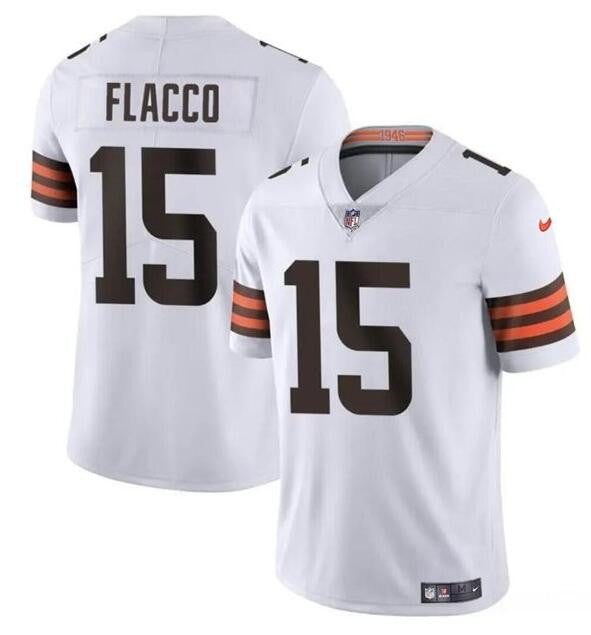 Joe Flacco Cleveland Browns white Untouchable jersey