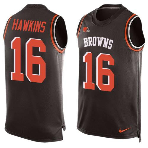 Andrew Hawkins Cleveland Browns brown Limited jersey