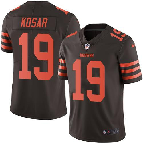 Bernie Kosar Cleveland Browns brown Limited jersey