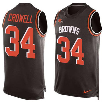 Isaiah Crowell Cleveland Browns brown Limited jersey
