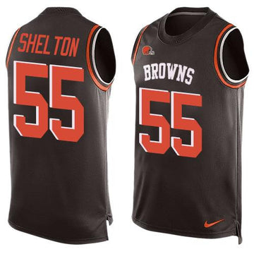 Danny Shelton Cleveland Browns brown Limited jersey
