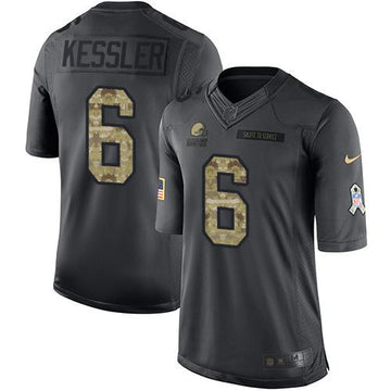 Cody Kessler Cleveland Browns black Salute To Service jersey