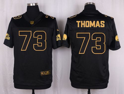 Joe Thomas Cleveland Browns black Pro Line jersey