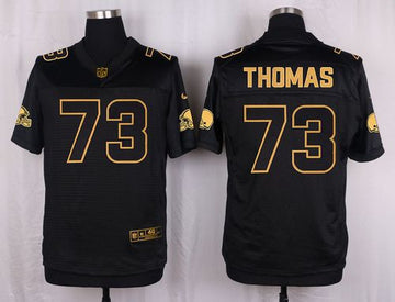 Joe Thomas Cleveland Browns black Pro Line jersey