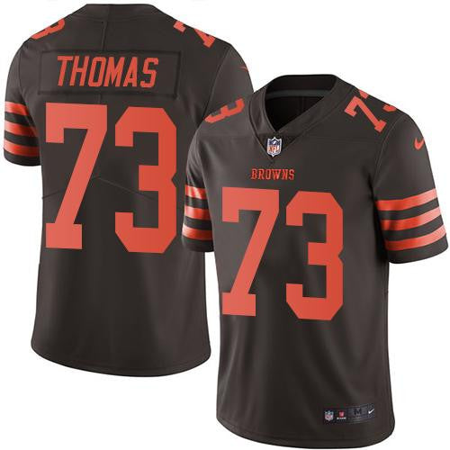 Joe Thomas Cleveland Browns brown Limited jersey