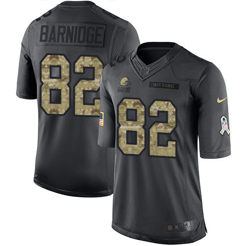 Gary Barnidge Cleveland Browns black Salute To Service jersey