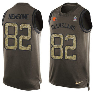 Ozzie Newsome Cleveland Browns green Salute To Service jersey