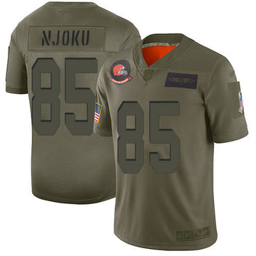 David Njoku Cleveland Browns camo Salute To Service jersey